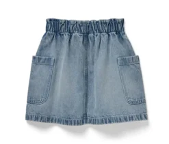 Kinder-Paperbag-Jeansrock