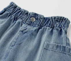 Kinder-Paperbag-Jeansrock