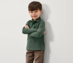 2 Kinder-Poloshirts aus Baumwoll-Piqué