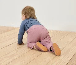 Kinder-Pull on pants Cord – Fit »Jona«, altrosa