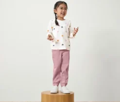 Kinder-Pull on pants ‒ Fit »Ella«, altrosa