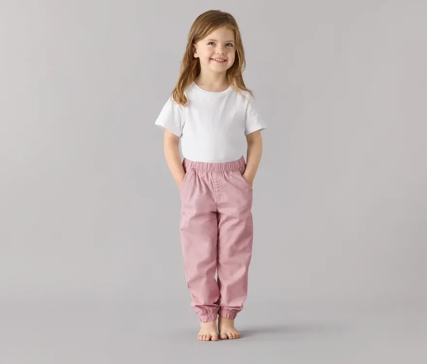 Kinder-Pull on pants ‒ Fit »Ella«, altrosa