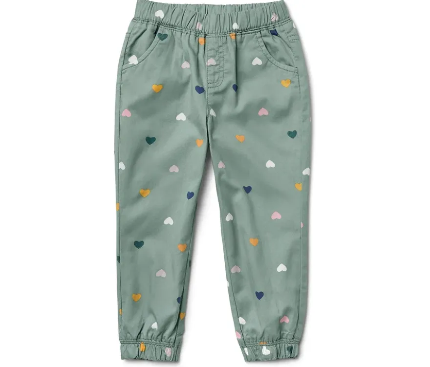 Kinder-Pull on pants ‒ Fit »Ella«, Herzen