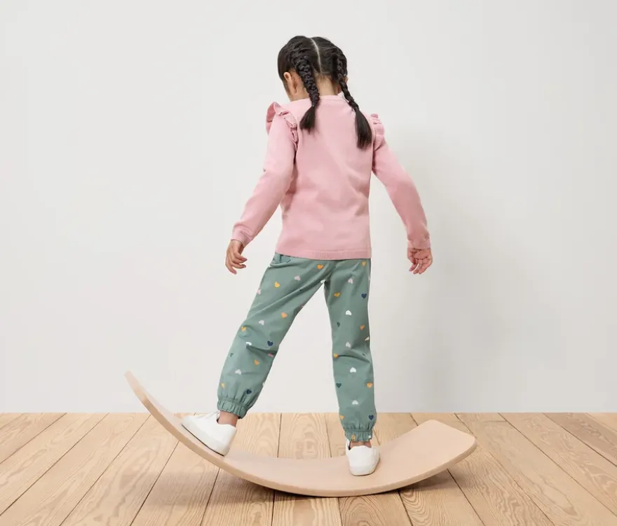 Kinder-Pull on pants ‒ Fit »Ella«, Herzen