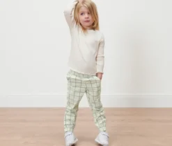 Kinder-Pull-on-Pants – Fit »Ella«, mintgrün