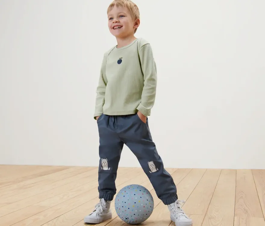 Kinder-Pull-on-Pants – Fit »Ella«, Otter
