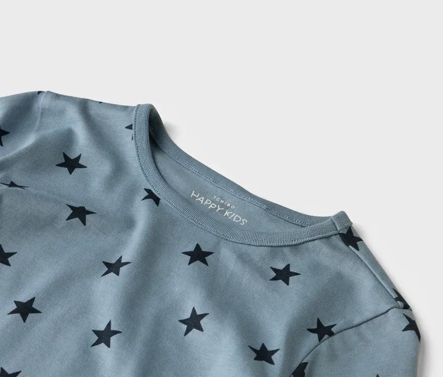 2 Kinder-Pyjamas, blau