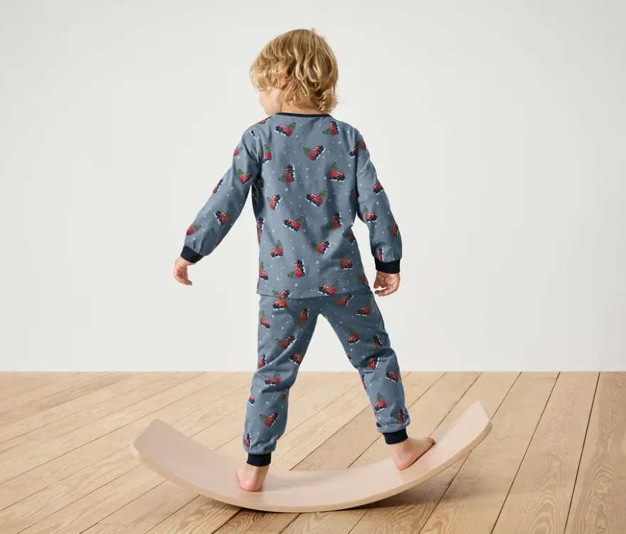 2 Kinder-Pyjamas, Blau