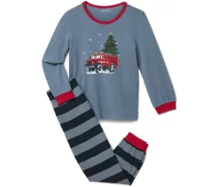 2 Kinder-Pyjamas, Blau