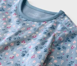 2 Kinder-Pyjamas, Blumen