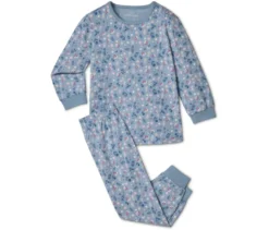 2 Kinder-Pyjamas, Blumen