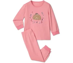 2 Kinder-Pyjamas, Blumen