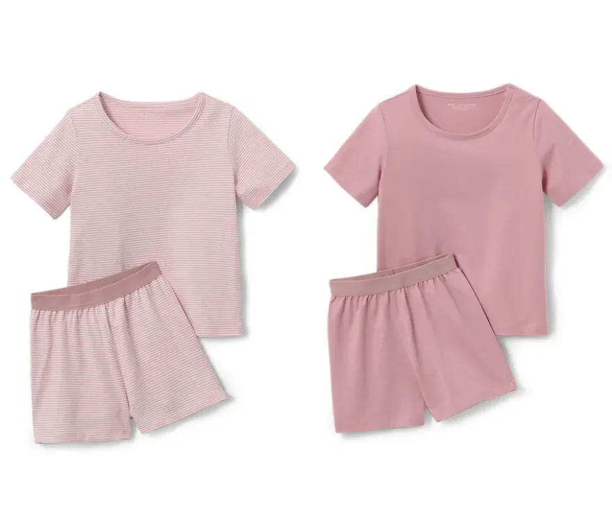 2 Kinder-Pyjamas, kurz