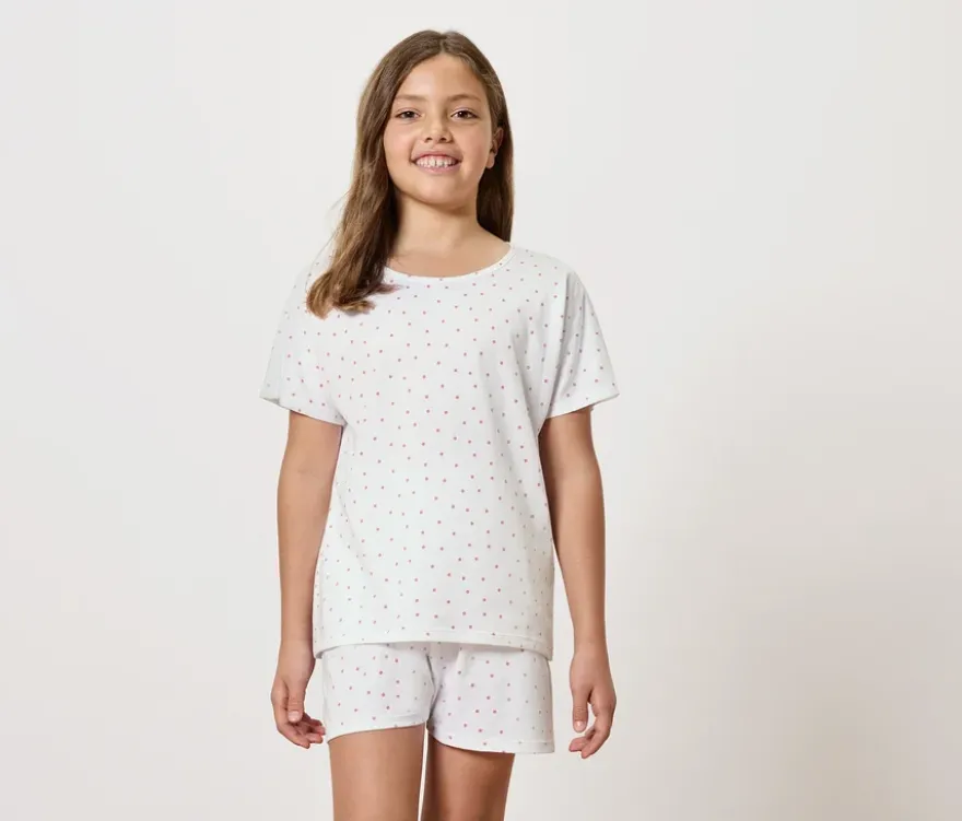 2 Kinder-Pyjamas, kurz