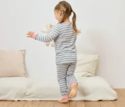 3 Kinder-Pyjamas, rosa