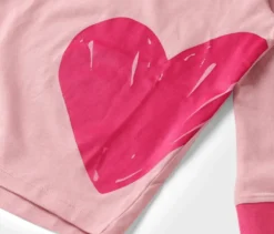 3 Kinder-Pyjamas, rosa