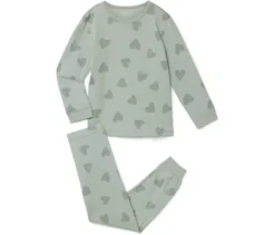 2 Kinder-Pyjamas, schmetterling
