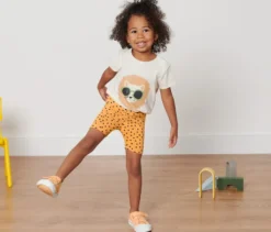2 Kinder-Radler-Leggings