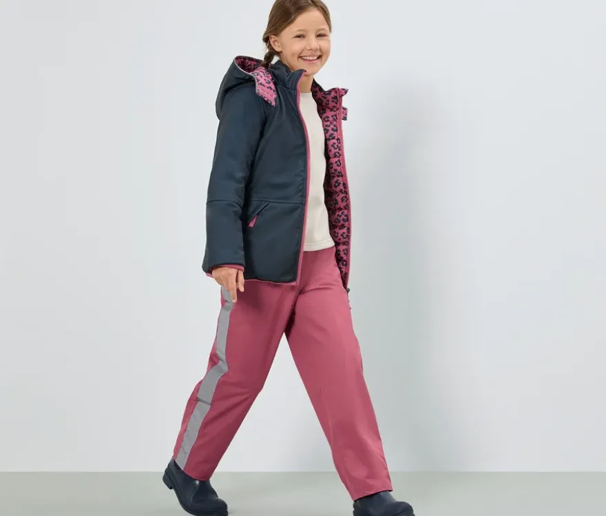 Kinder-Regenhose, rosa