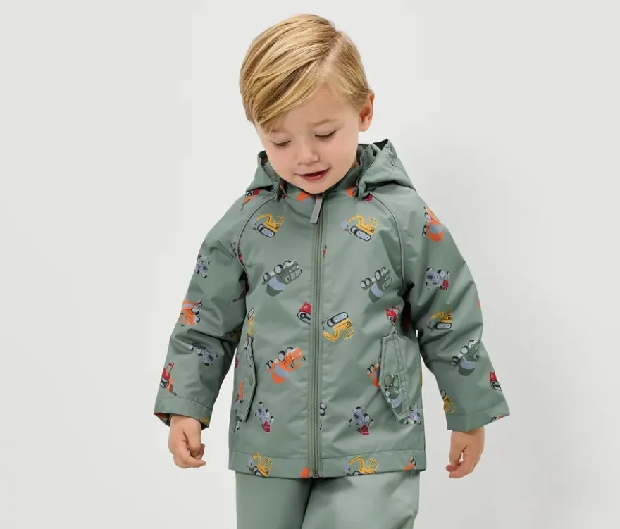 Kinder-Regenjacke, Bagger