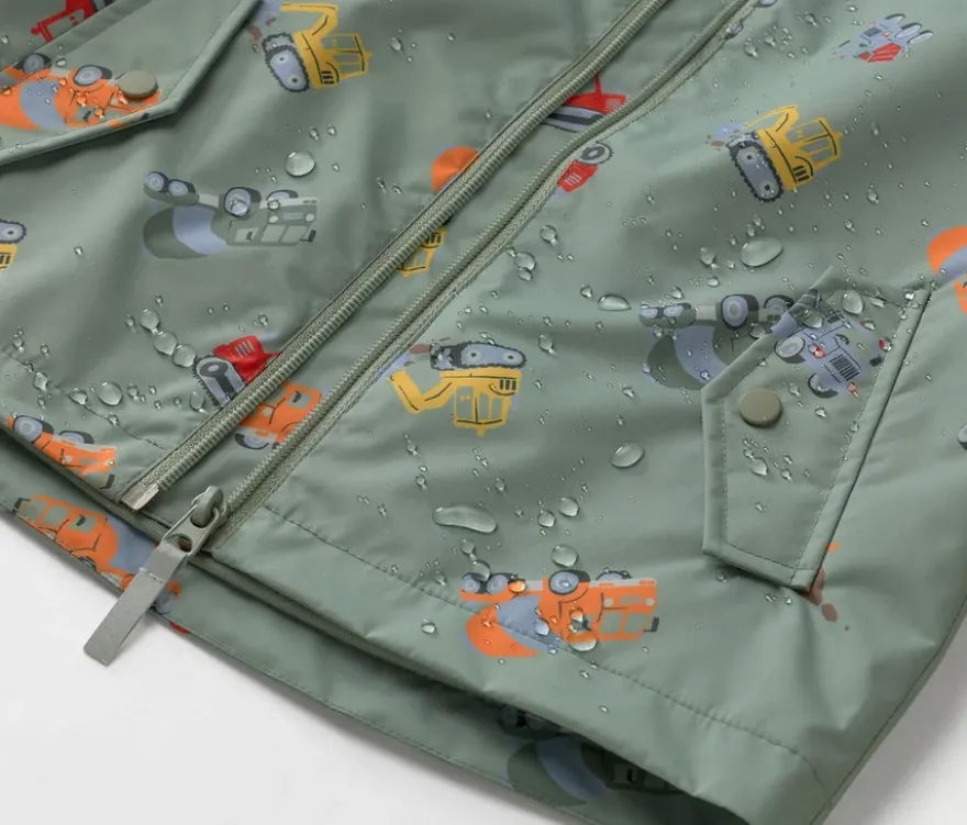 Kinder-Regenjacke, Bagger