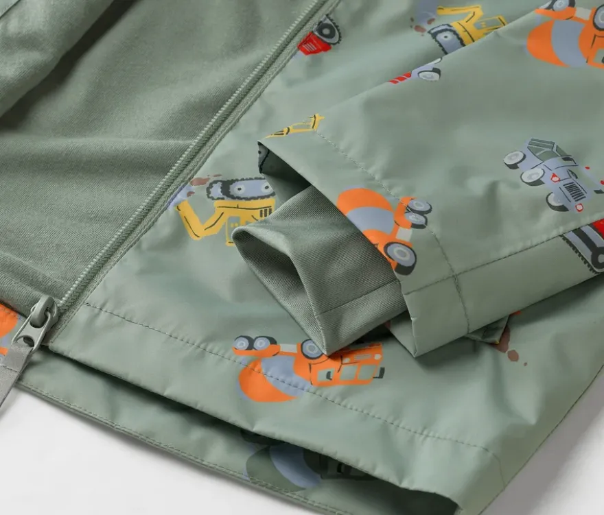 Kinder-Regenjacke, Bagger