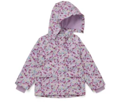 Kinder-Regenjacke, geblümt