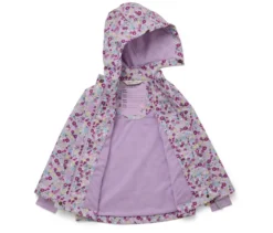 Kinder-Regenjacke, geblümt