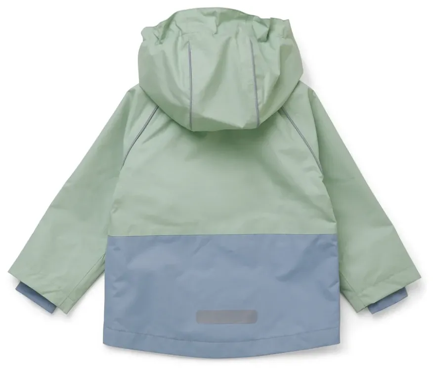 Kinder-Regenjacke, grün