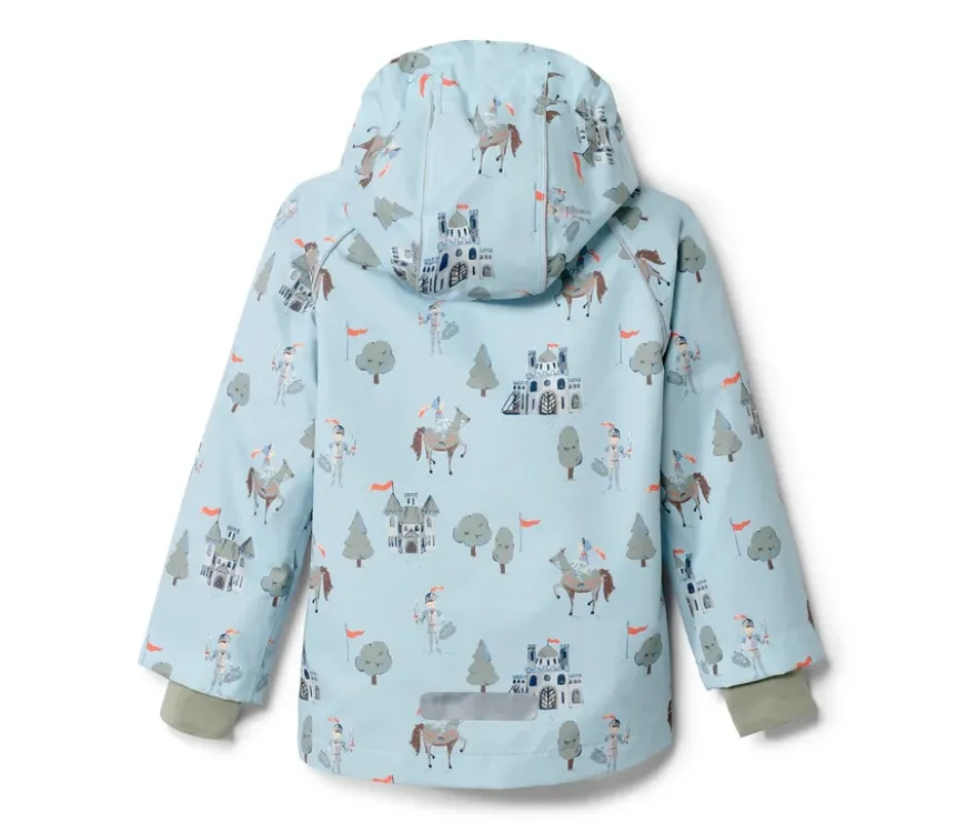 Kinder-Regenjacke, Ritter