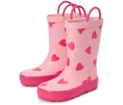 Kinder-Regenstiefel, Herzen