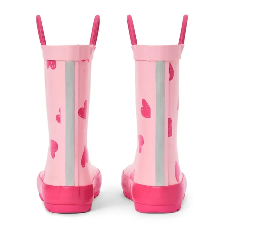 Kinder-Regenstiefel, Herzen