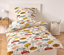 Kinder-Renforcé-Bettwäsche »Hot Wheels«, Normalgröße