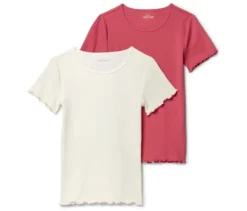 2 Kinder-Rippshirts
