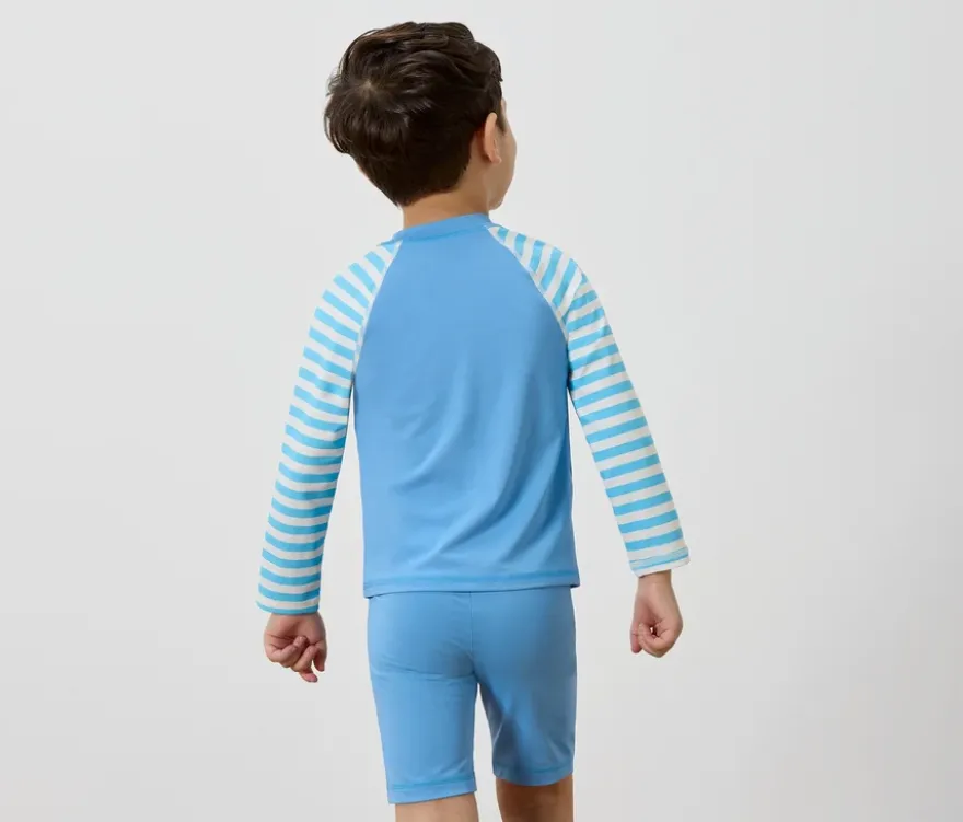 Kinder-Shirt mit UV-Schutzfaktor 50+, Hai