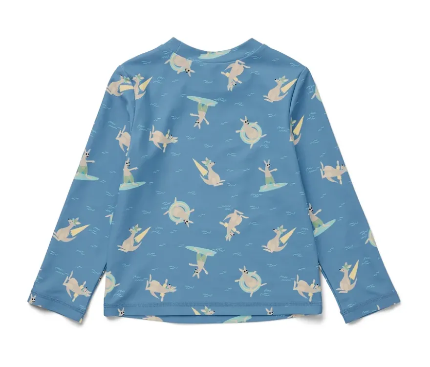 Kinder-Shirt mit UV-Schutzfaktor 80, Känguru