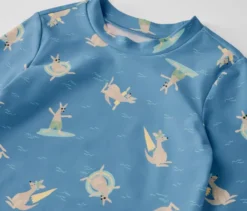 Kinder-Shirt mit UV-Schutzfaktor 80, Känguru