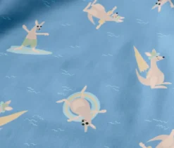 Kinder-Shirt mit UV-Schutzfaktor 80, Känguru