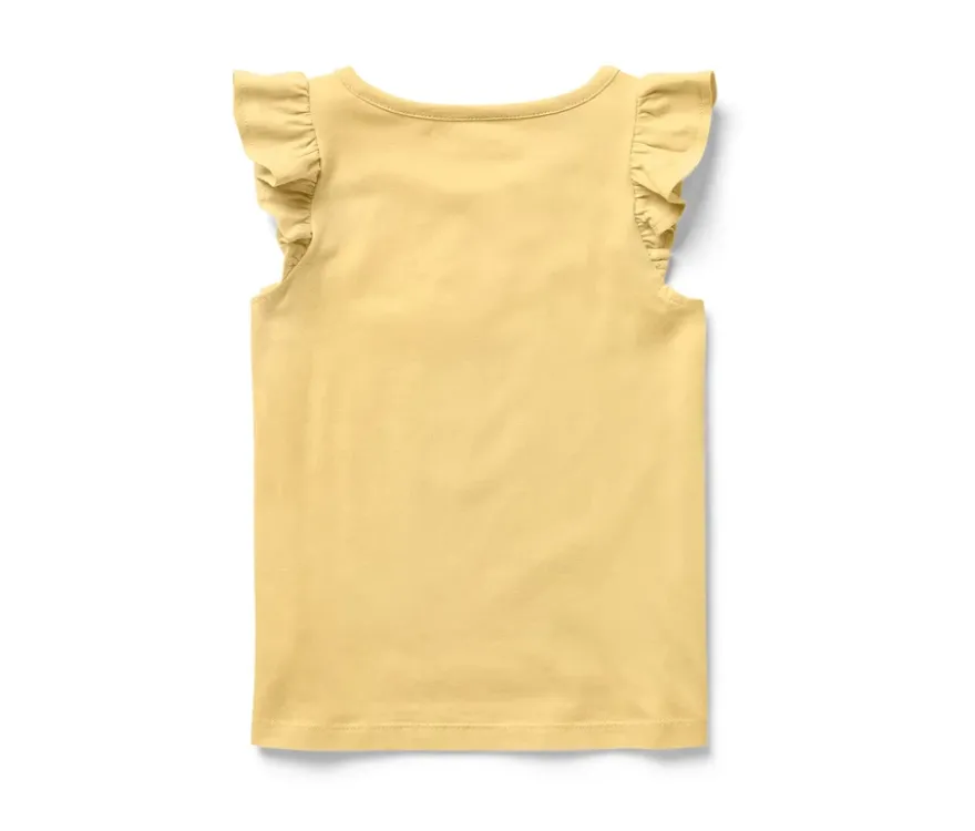 Kinder-Shirt mit Volantärmeln