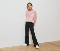 Kinder-Slim-Jeans Flared – Fit »Pia«