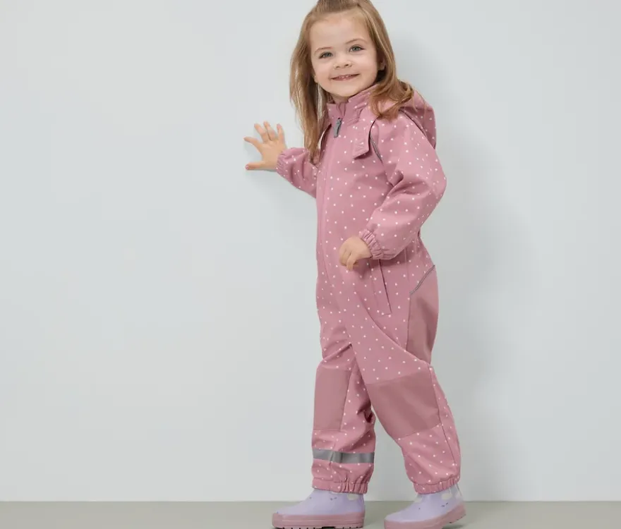 Kinder-Softshell-Einteiler