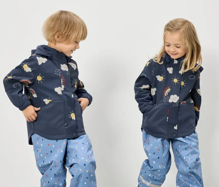 Kinder-Softshelljacke