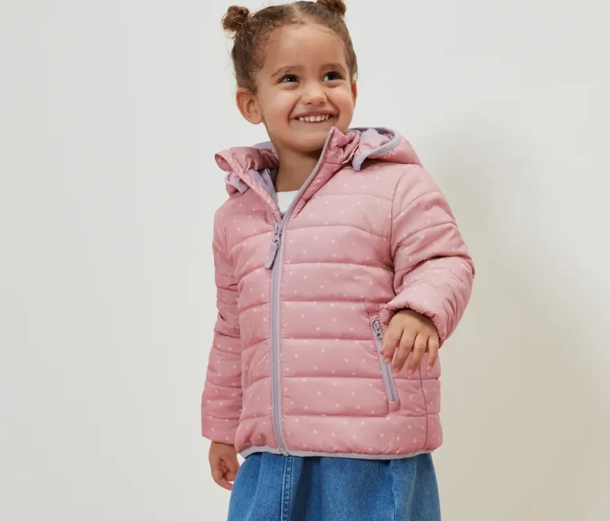 Kinder-Steppjacke, altrosa