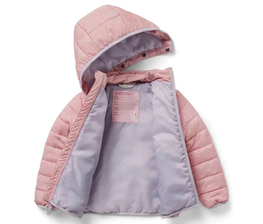 Kinder-Steppjacke, altrosa