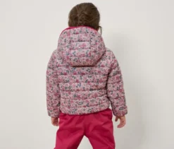 Kinder-Steppjacke, geblümt