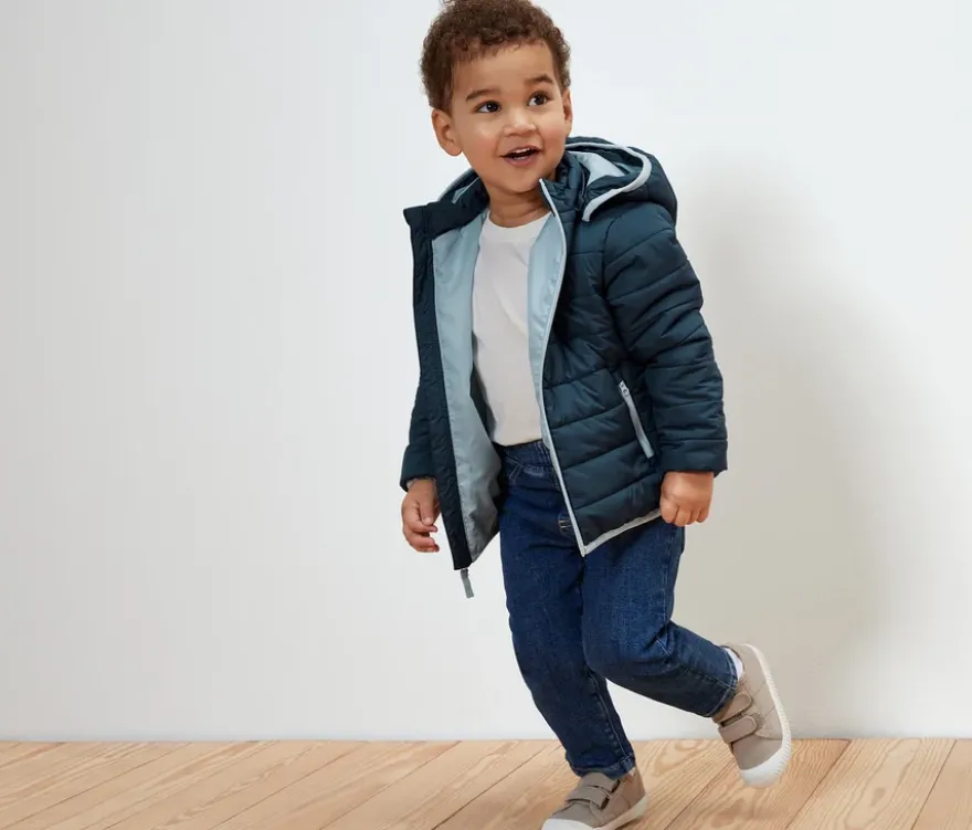 Kinder-Steppjacke, navy