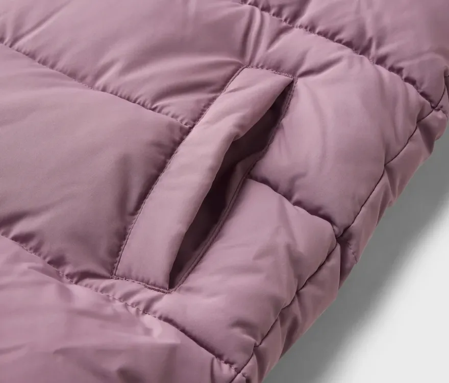 Kinder-Steppweste, mauve