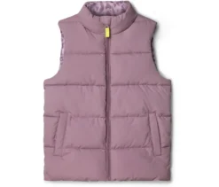 Kinder-Steppweste, mauve