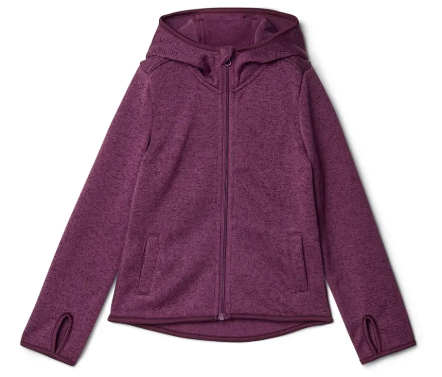 Kinder-Strickfleecejacke