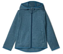 Kinder-Strickfleecejacke